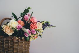 Atelier Bouquet de roses et suspension florale parfumée