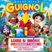 © Guignol et Rio le majestueux perroquet - <em>Rr</em>