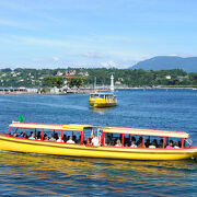 © Bateaux sur le Léman à Genève - <em>France Vélo Tourisme</em>