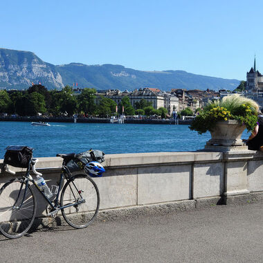 © Genève au bord du lac Léman - <em>France Vélo Tourisme</em>