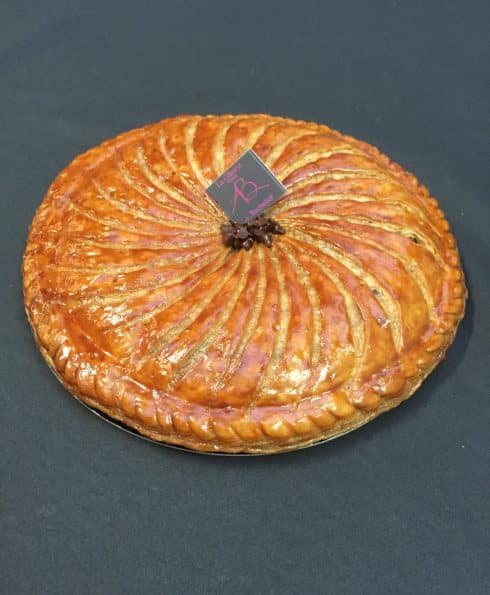 Galette des rois classique et chocolat de La Gâterie à Vienne.