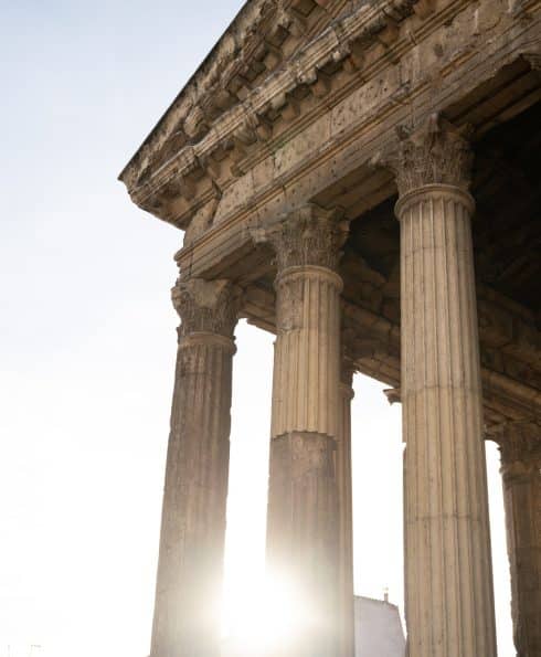 Escapade à Vienne Condrieu - Temple d'Auguste et de Livie